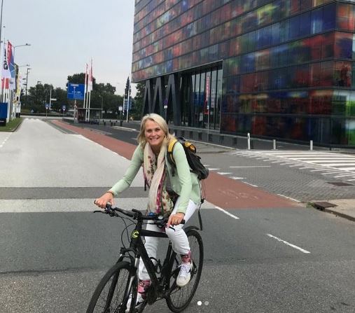 Marjan Rintel loves cycling
