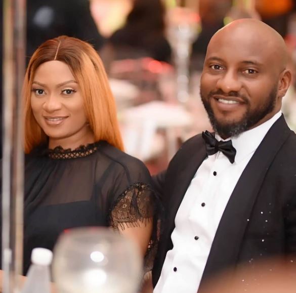 May Yul-Edochie with her spouse
