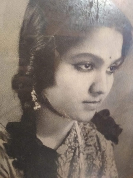 Maya Govind young age picture