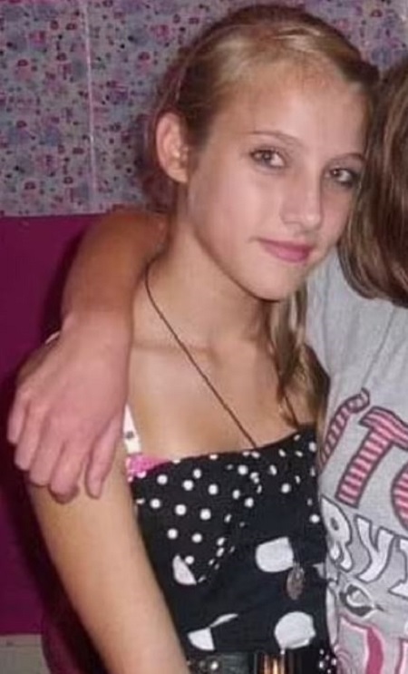Mercedes Valentine in her childhood