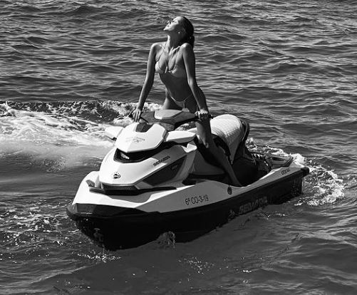Nicole Poturalski loves boating