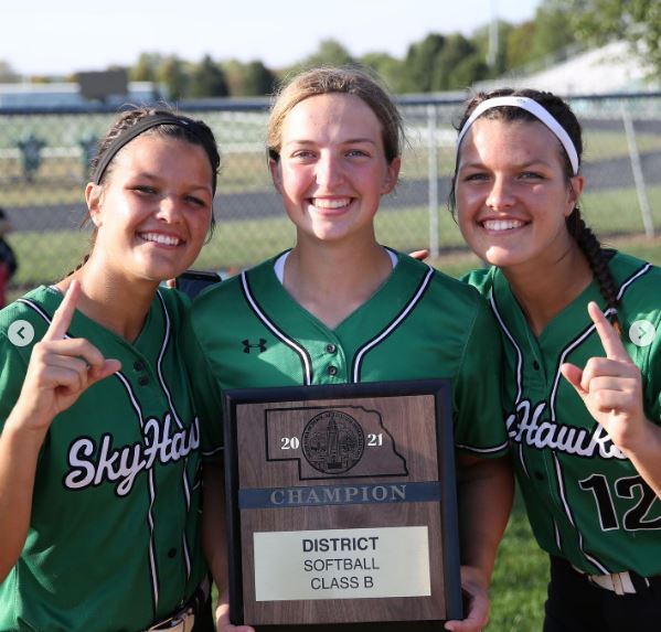 Paige won various softball championships