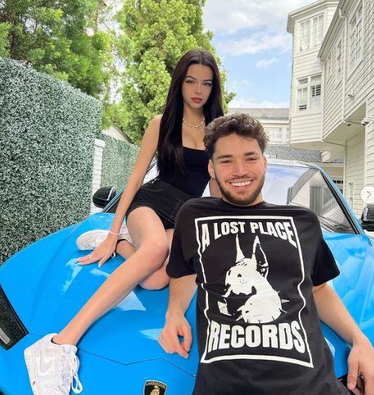 Pamibaby and her boyfriend