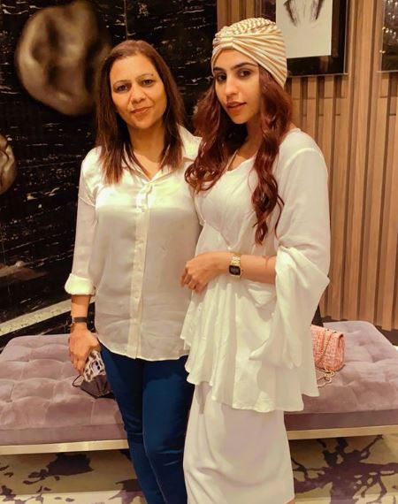 Pria Beniwal with her mother Sunita Beniwal