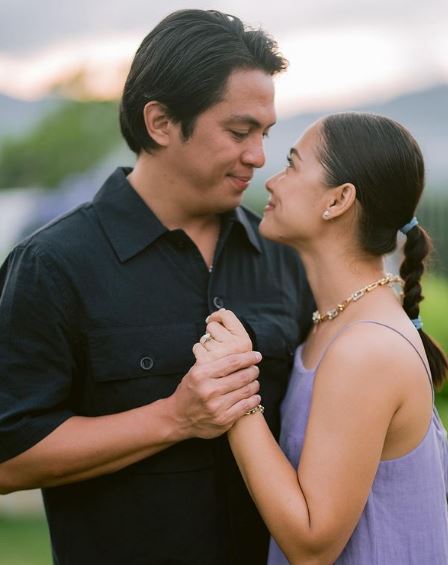 Rambo got engaged to actress Maja Salvador