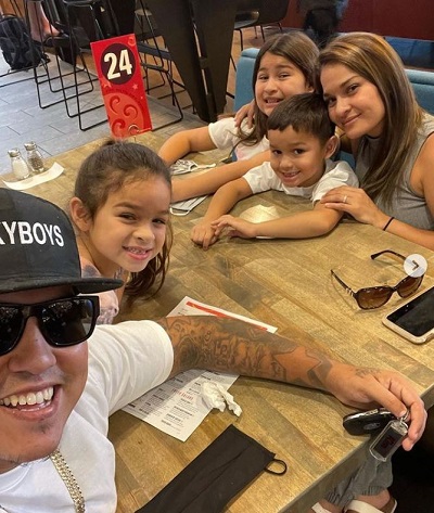 Randy Gonzalez has three children Brice, Lauran, Aubree