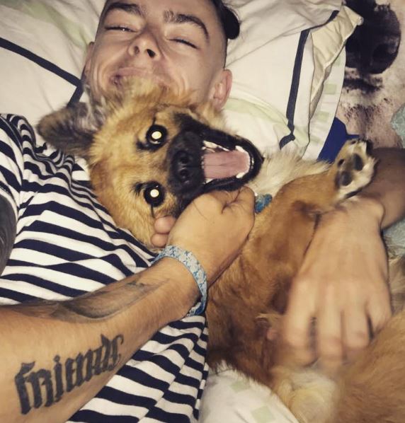 Robbie Dolan has a pet dog