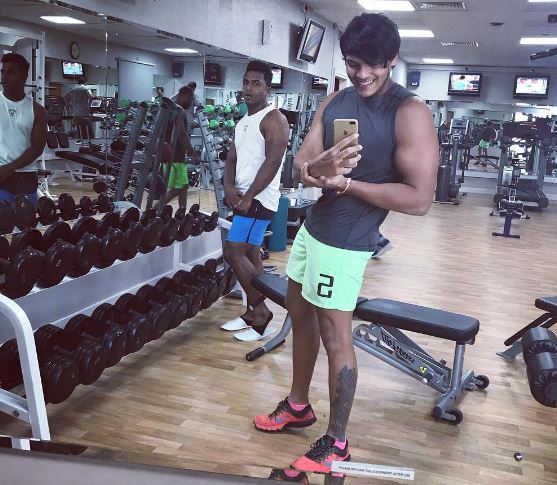 Rohitha Rajapaksa does regular workout