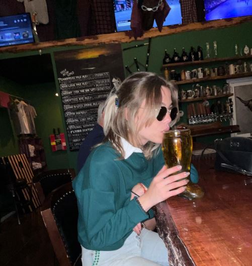 Rylie Walker is alcoholic