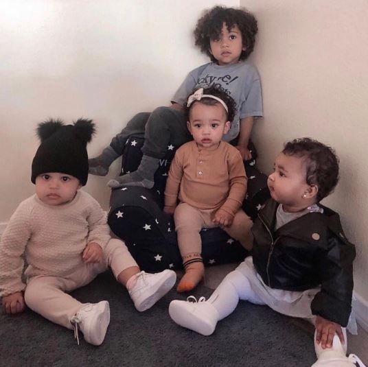 Saint and his siblings