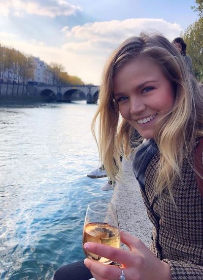 Sophia Forrest consumes alcohol