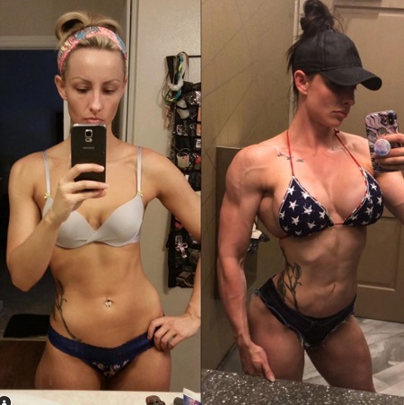 Stacey Cummings before and after