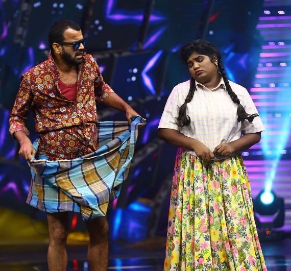 Thadi Balaji is a comedian