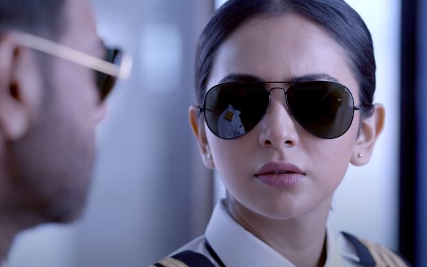 The gorgeous actress Rakul Preet Singh played prominent role in the film