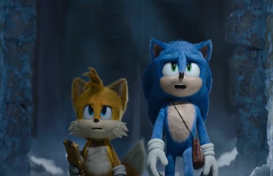 The lead character Sonic the Hedgehog
