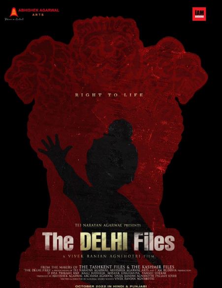 The poster of The Delhi Files