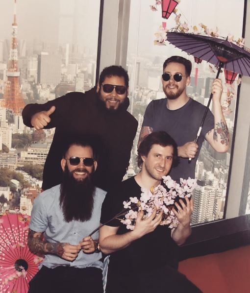 Tim Feerick and his friends