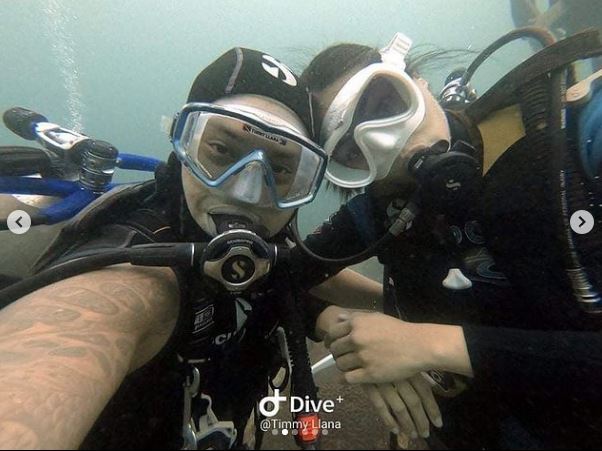 Timmy Llana is a divemaster