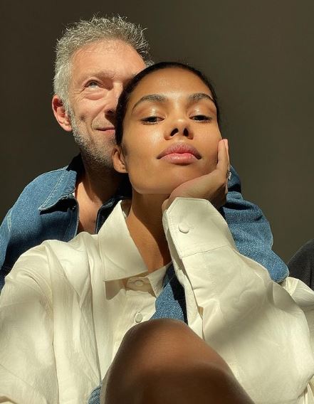 Tina Kunakey and Vincent Cassel