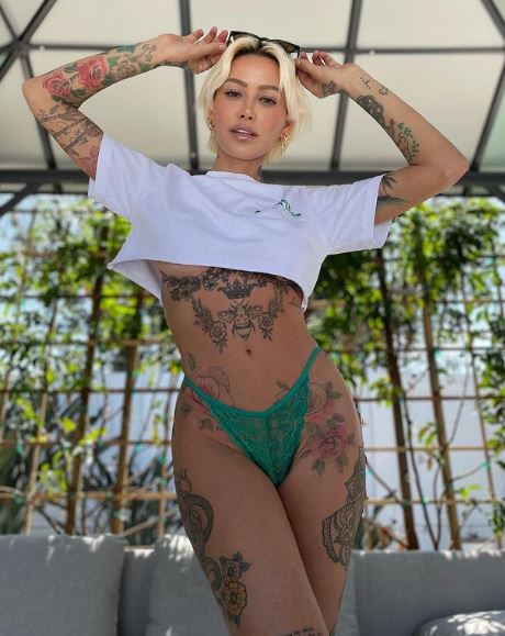 Tina Louise tattoos