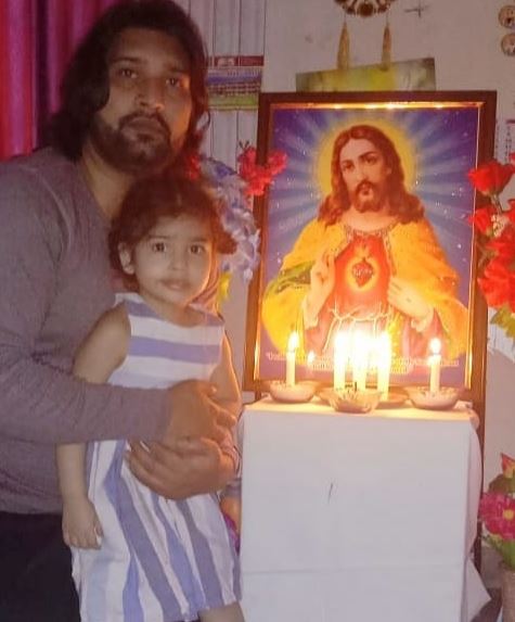 Victor John is a christian