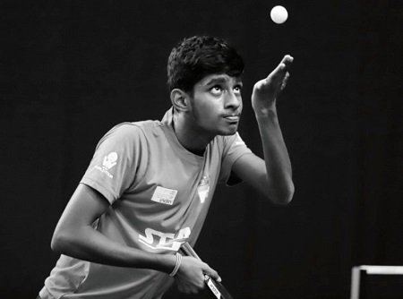Vishwa Deenadayalan- Table Tennis career