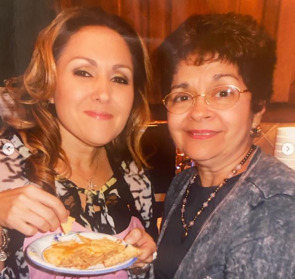 Young Deidre and her grandmother