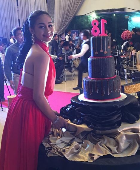 Zeinab on her 18th birthday
