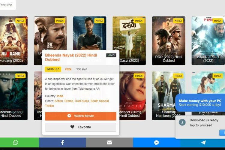 categories of Yomovies