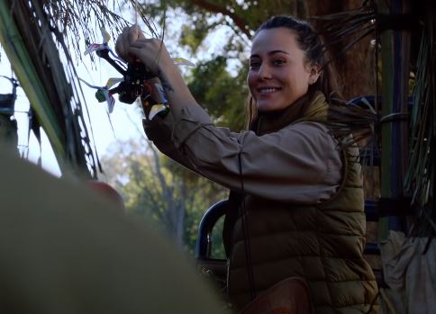 Actress Jay Anstey acted as Gabriella
