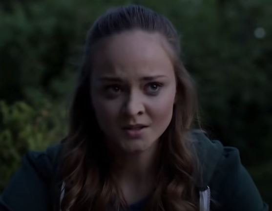 Actress Laura Bilgeri as Riley
