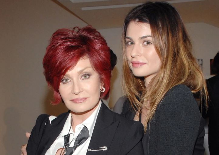 Aimee and Sharon Osbourne