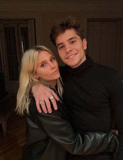 André with Valentina Zenere