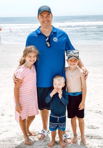 Andy and his kids
