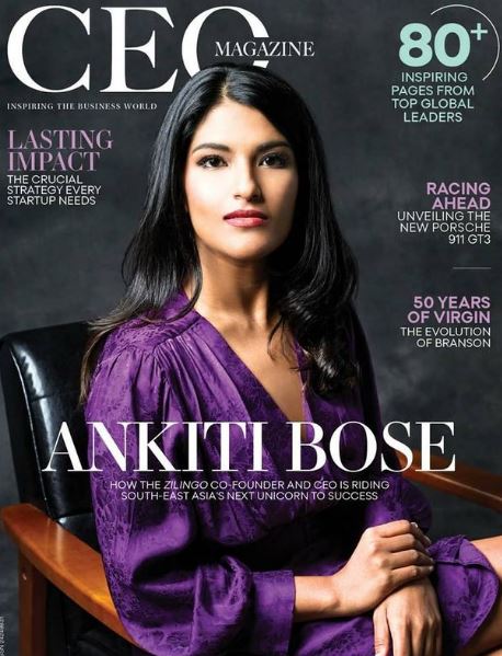 Ankiti Bose appeared on CEO magazine