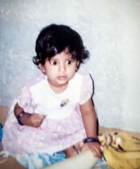Ankiti Bose childhood image