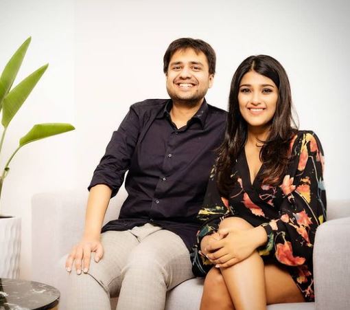 Ankiti Bose with Co founder