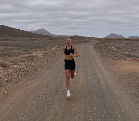 Becs Gentry is a marathon runner
