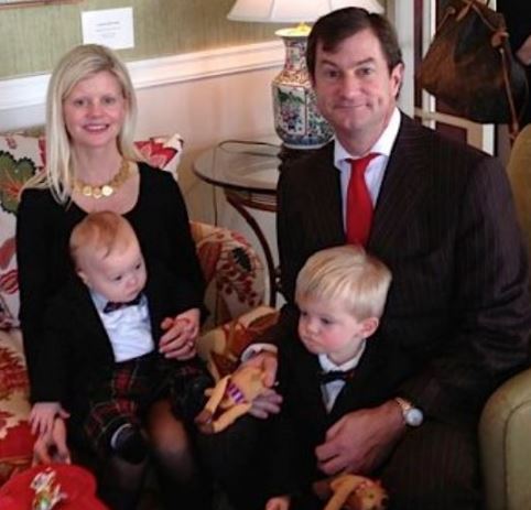 Benjamin with his wife and kids