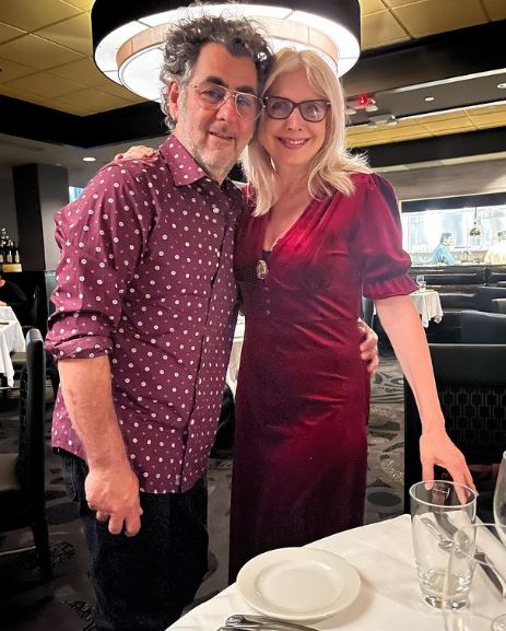 Bruce with his wife Suzanne Allison