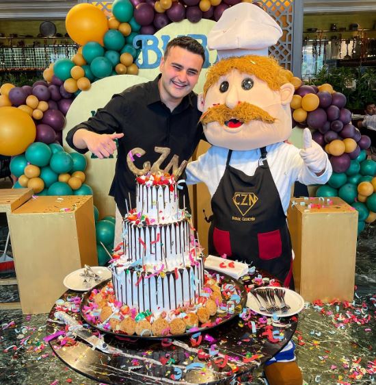 Burak on his birthday