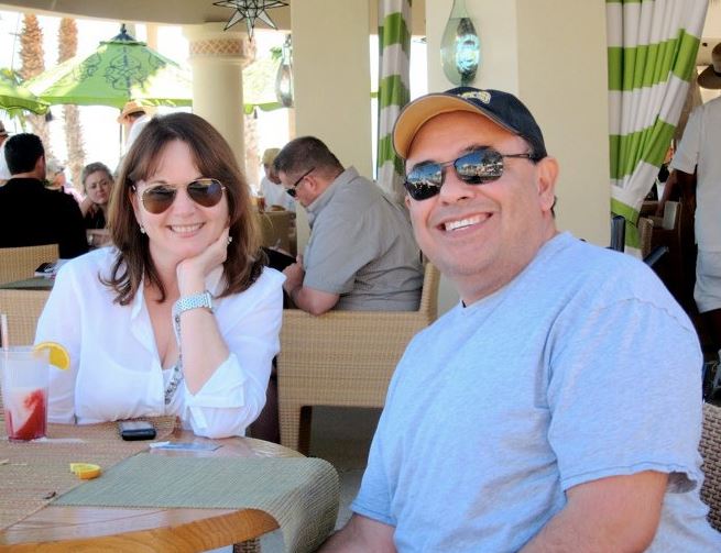 Camille's father Leonel Vasquez and mother Marilia Vasquez
