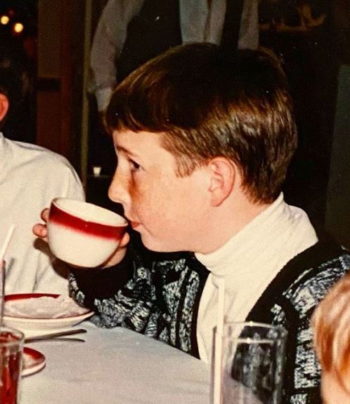 Childhood photo of Dave