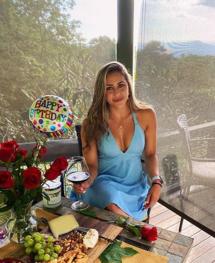 Cristina Bayardelle on her birthday