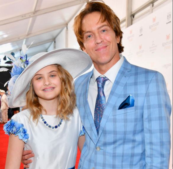 Dannielynn and her dad Larry Birkhead