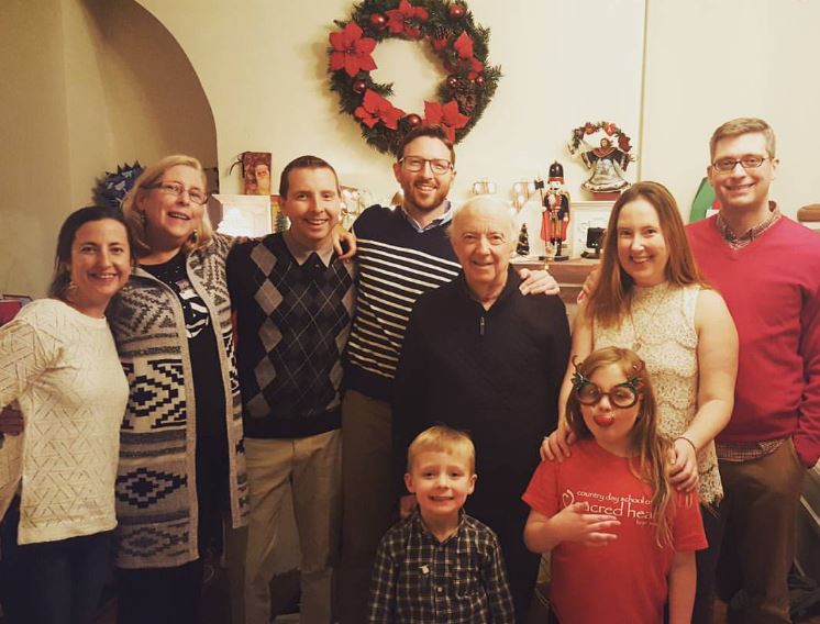 Dave with his family