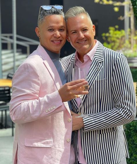 Dr. Wellinthon Garcia with his husband