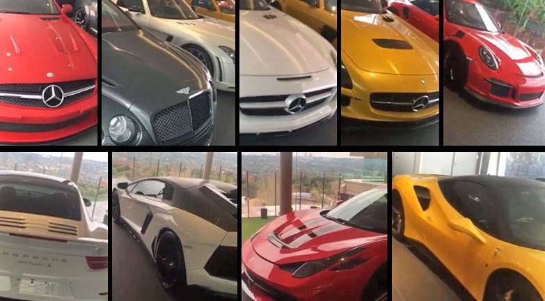 Edwin's car collection