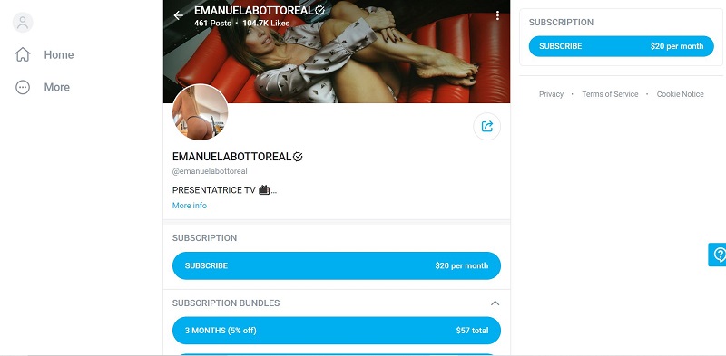 Emanuela Botto OnlyFans account