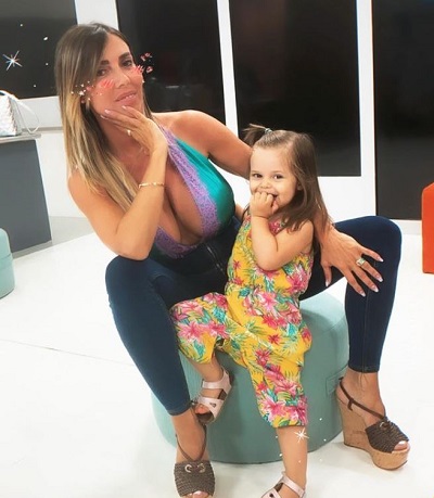Emanuela Botto with her daughter Eva